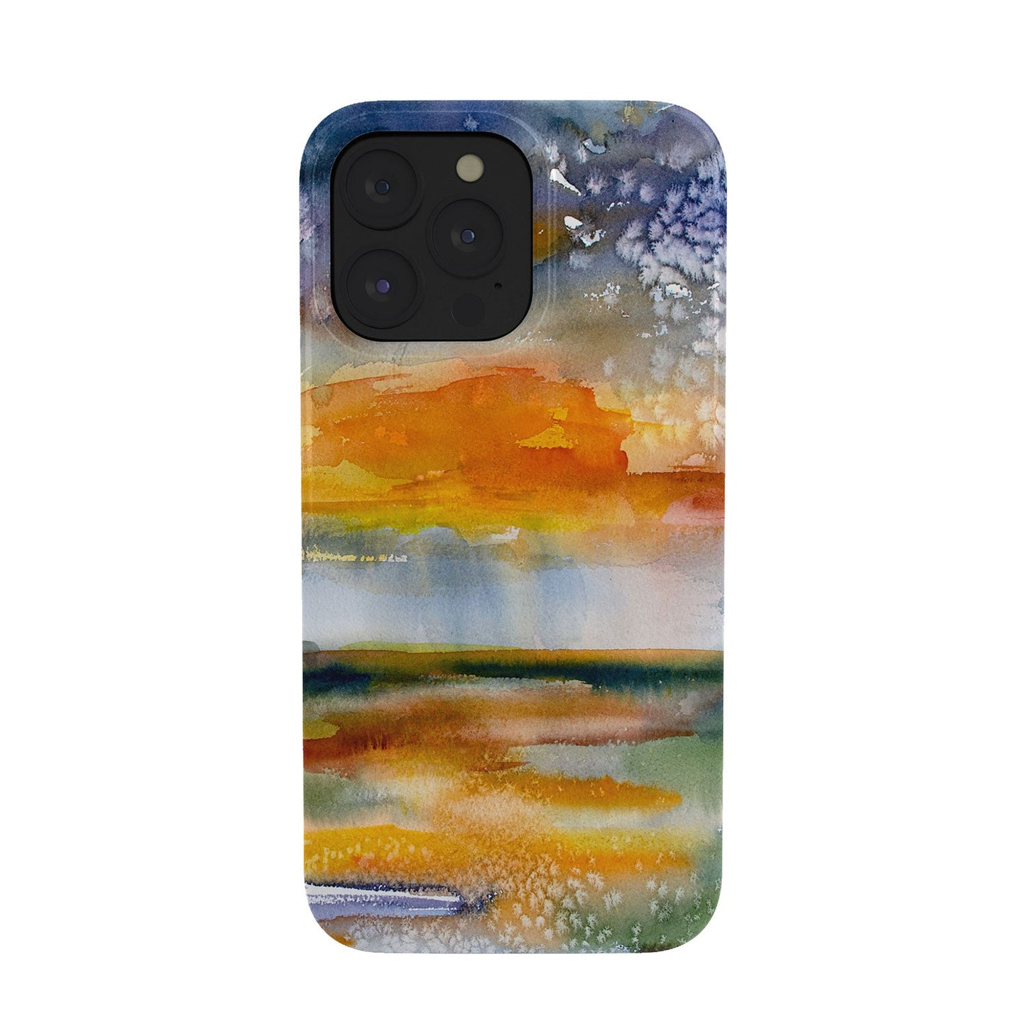 Ginette Fine Art Wetland Sunset Phone Case