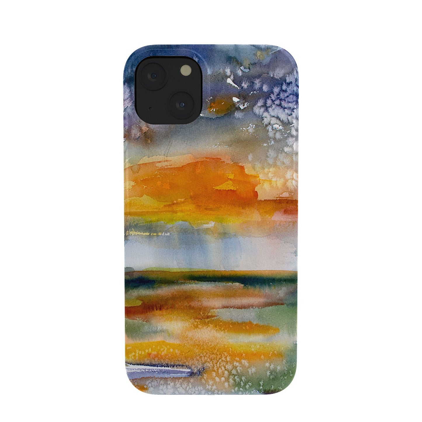 Ginette Fine Art Wetland Sunset Phone Case