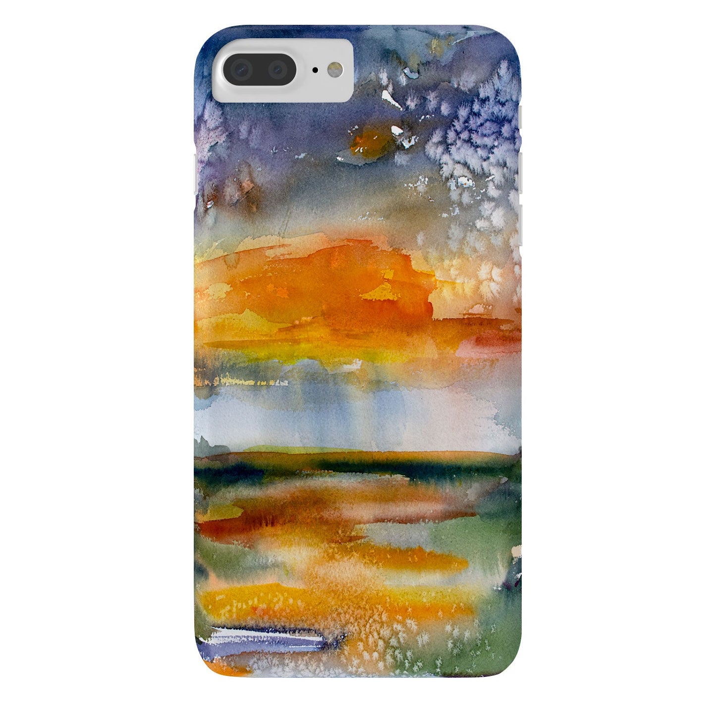 Ginette Fine Art Wetland Sunset Phone Case