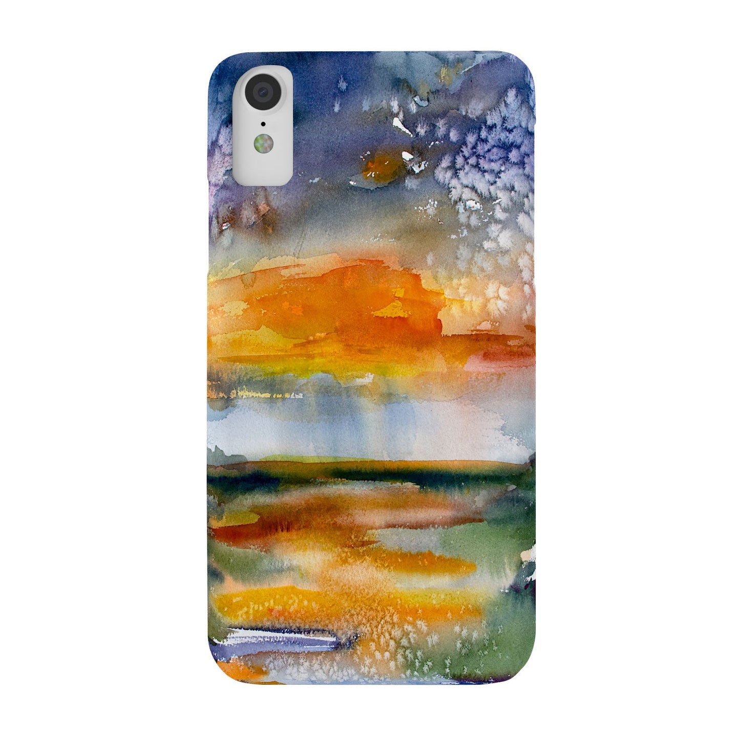 Ginette Fine Art Wetland Sunset Phone Case