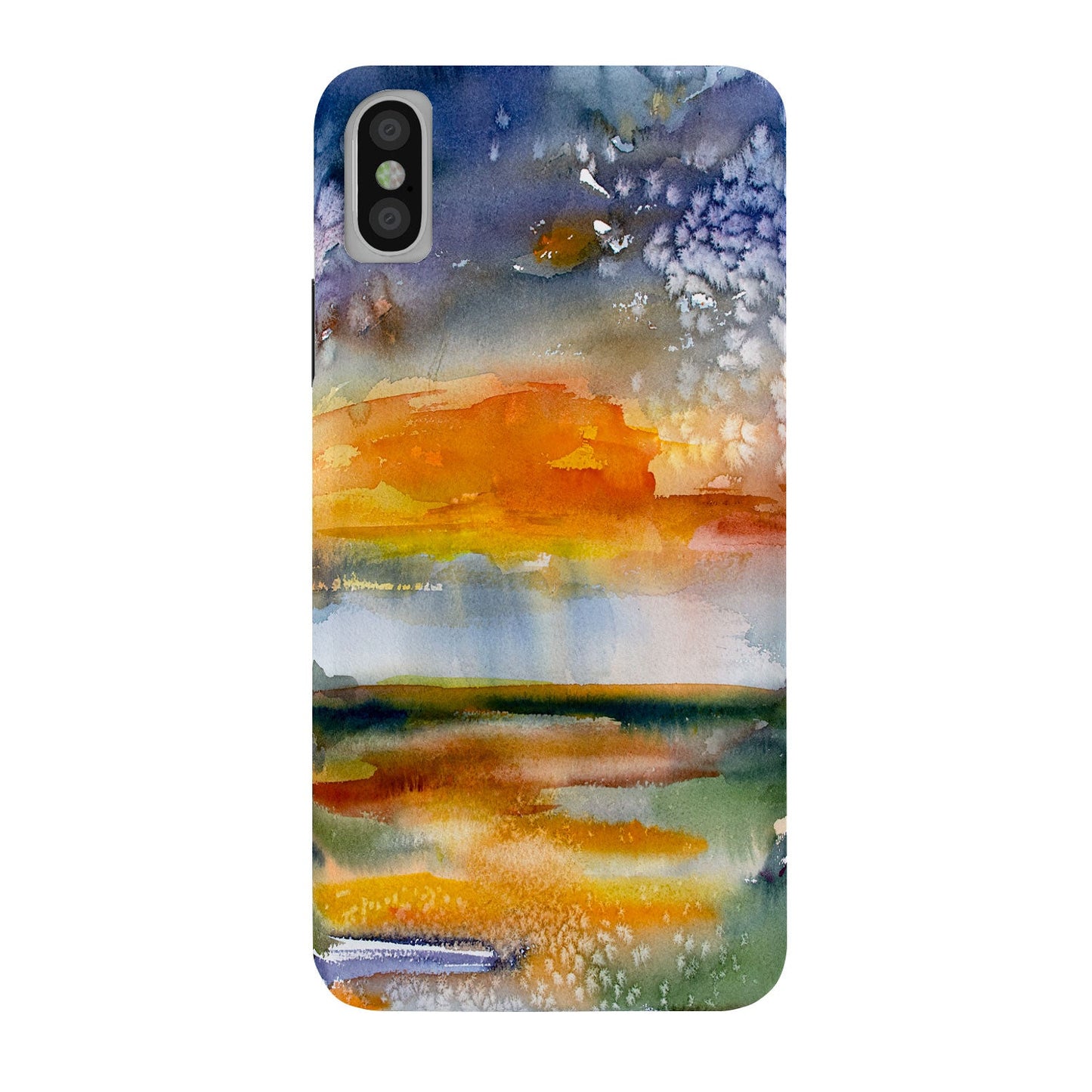 Ginette Fine Art Wetland Sunset Phone Case