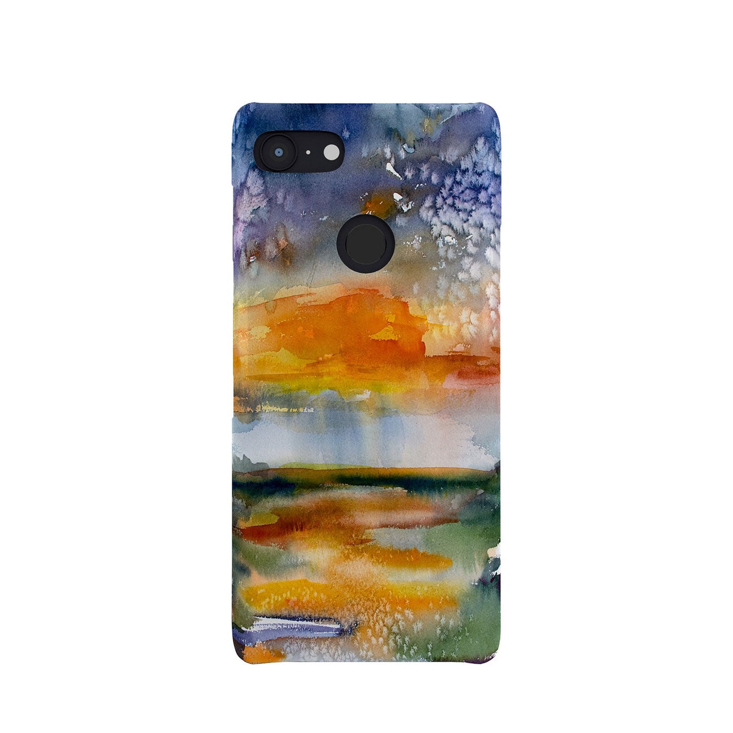 Ginette Fine Art Wetland Sunset Phone Case
