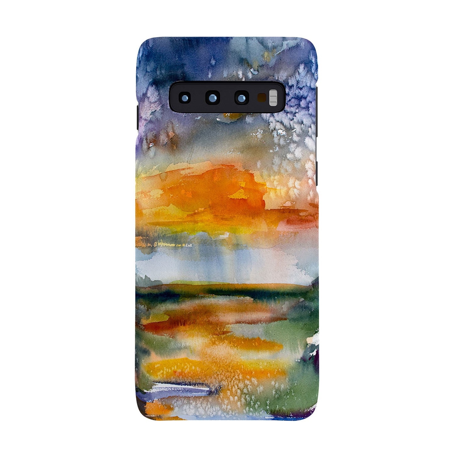Ginette Fine Art Wetland Sunset Phone Case