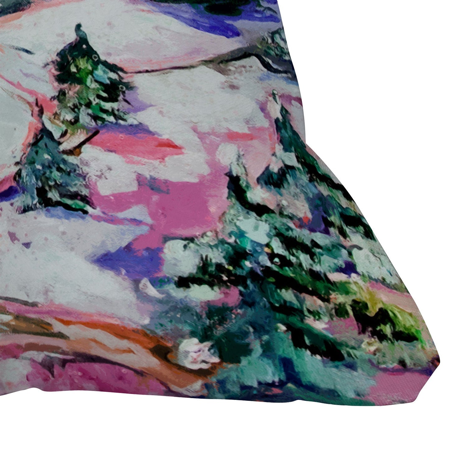 Ginette Fine Art Winter Wonderland Outdoor Throw Pillow