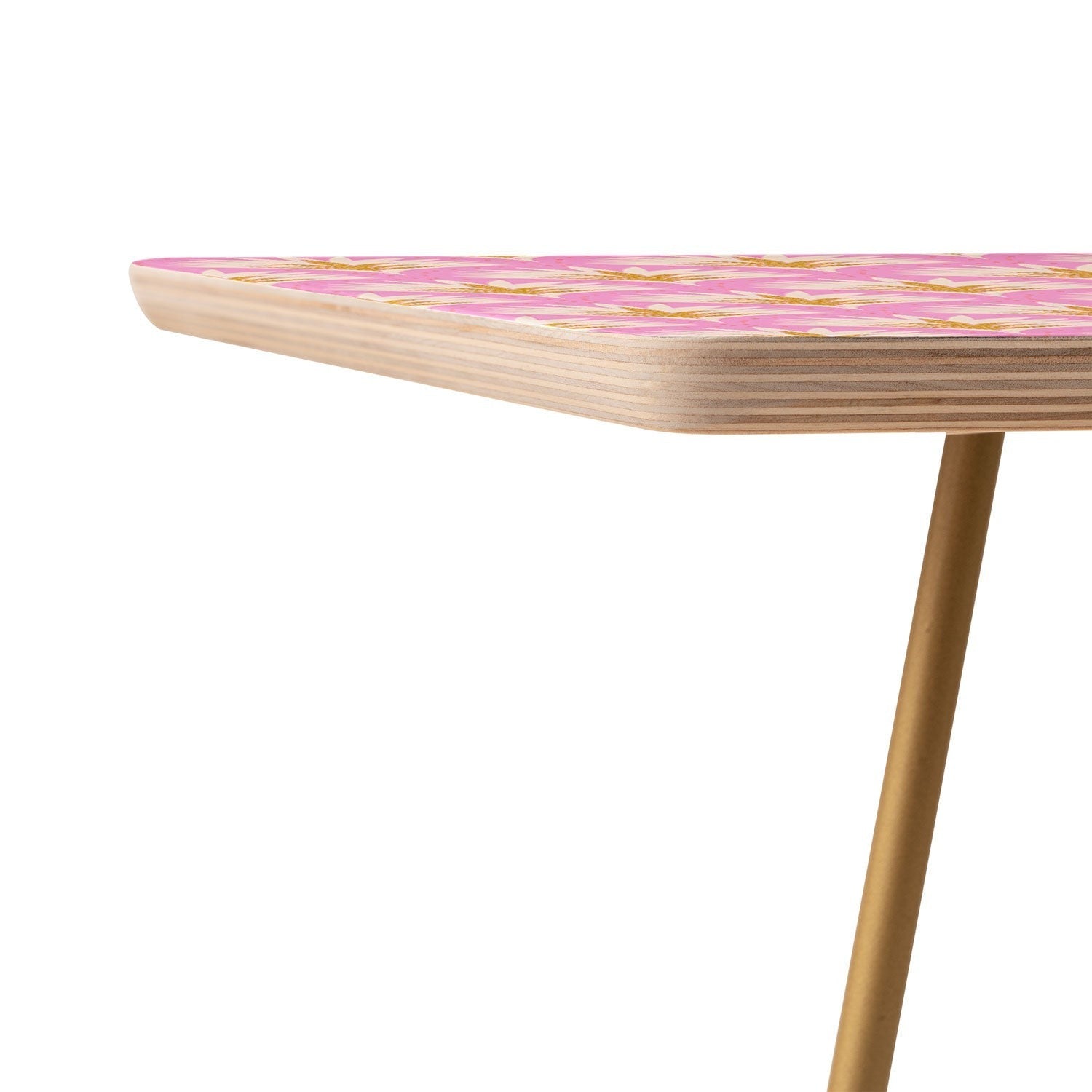 Jennifer Labre Pink Palmetto Side Table