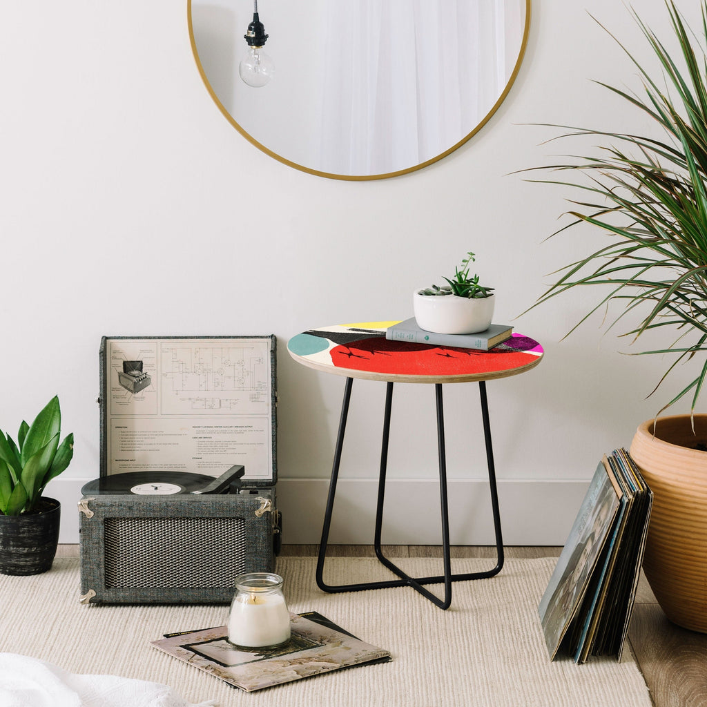 Garima Dhawan wild 2d Round Side Table