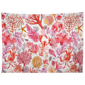 Ninola Design Botanic Retreat Coral Reef Crab Lobster Red Tapestry