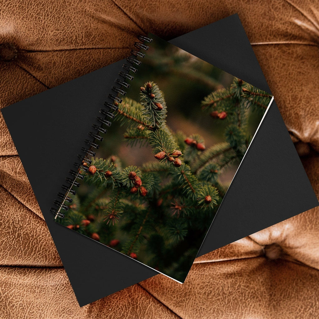 Hannah Kemp Spruce Tips Spiral Notebook