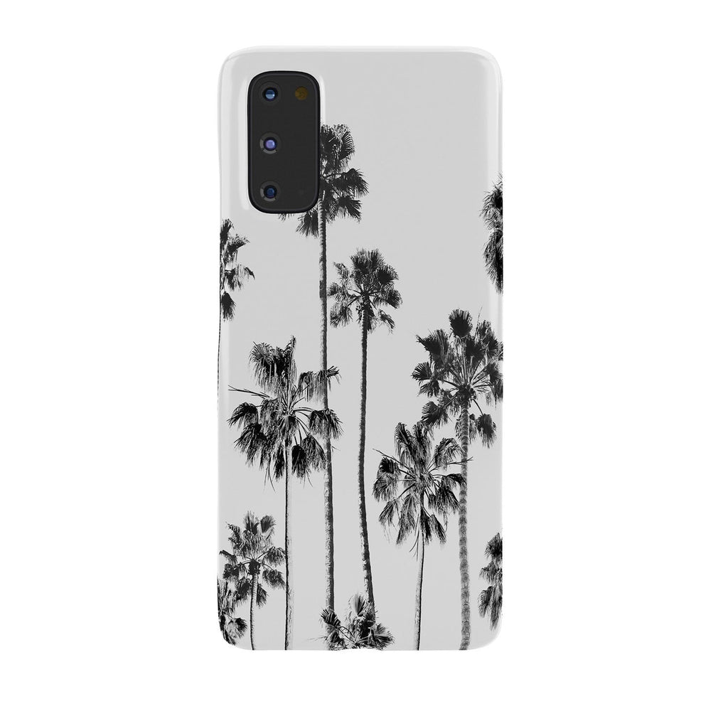 Gal Design Black And White Palms Phone Case