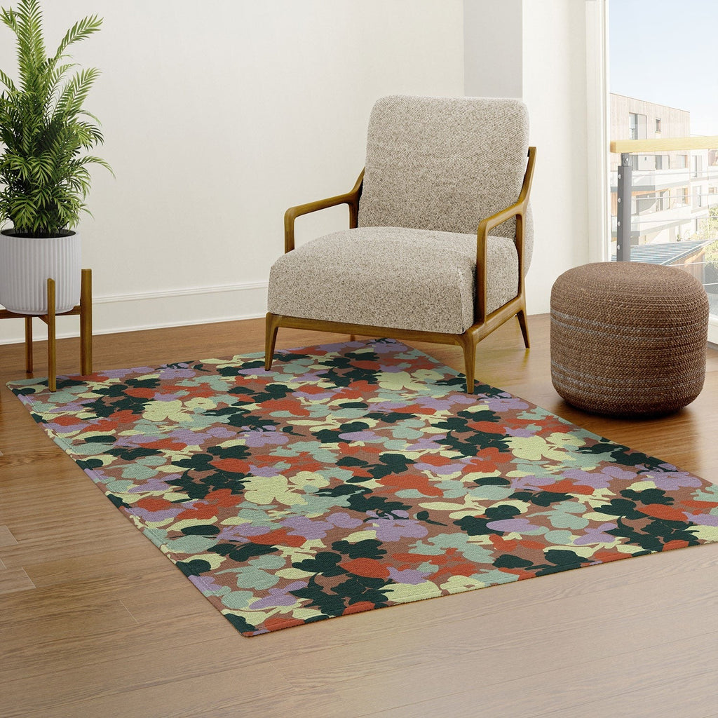 Marta Barragan Camarasa Retro Bloom Medley Area Rug