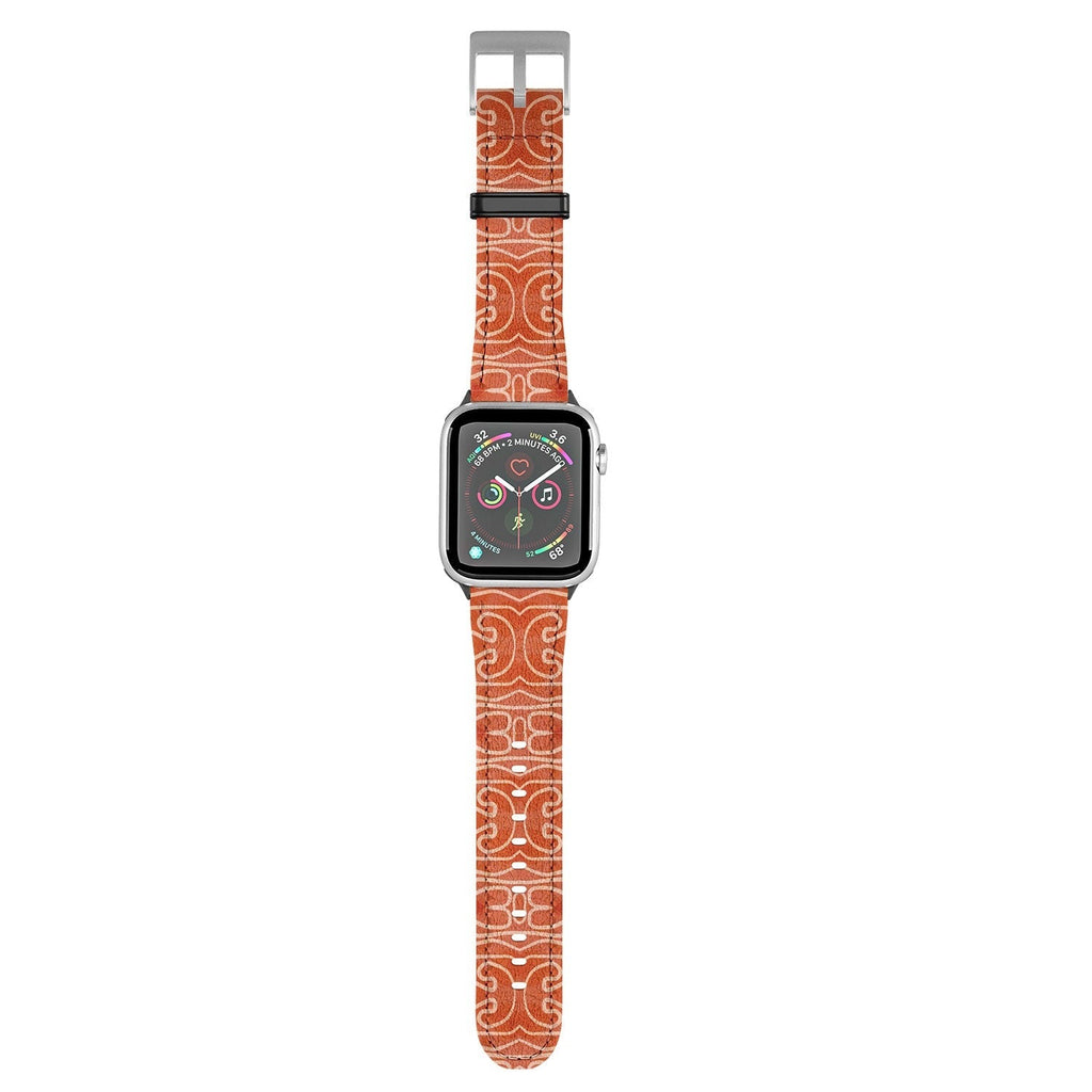 Mirimo Venexiana Burnt Orange Apple Watch Band