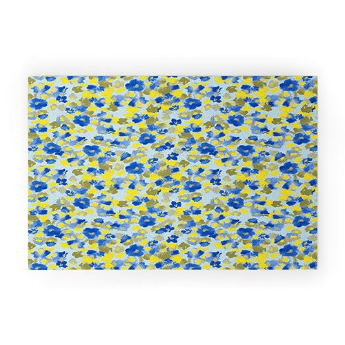Gabriela Fuente Day Dreaming Watercolor Welcome Mat