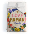 Design by Spark Love Human Made Floral Wreath Comforter