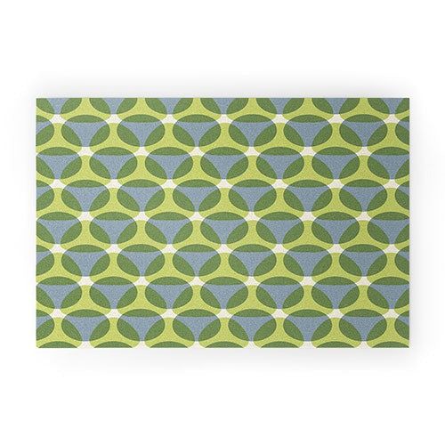 Marta Barragan Camarasa Stylish Retro Circle Welcome Mat