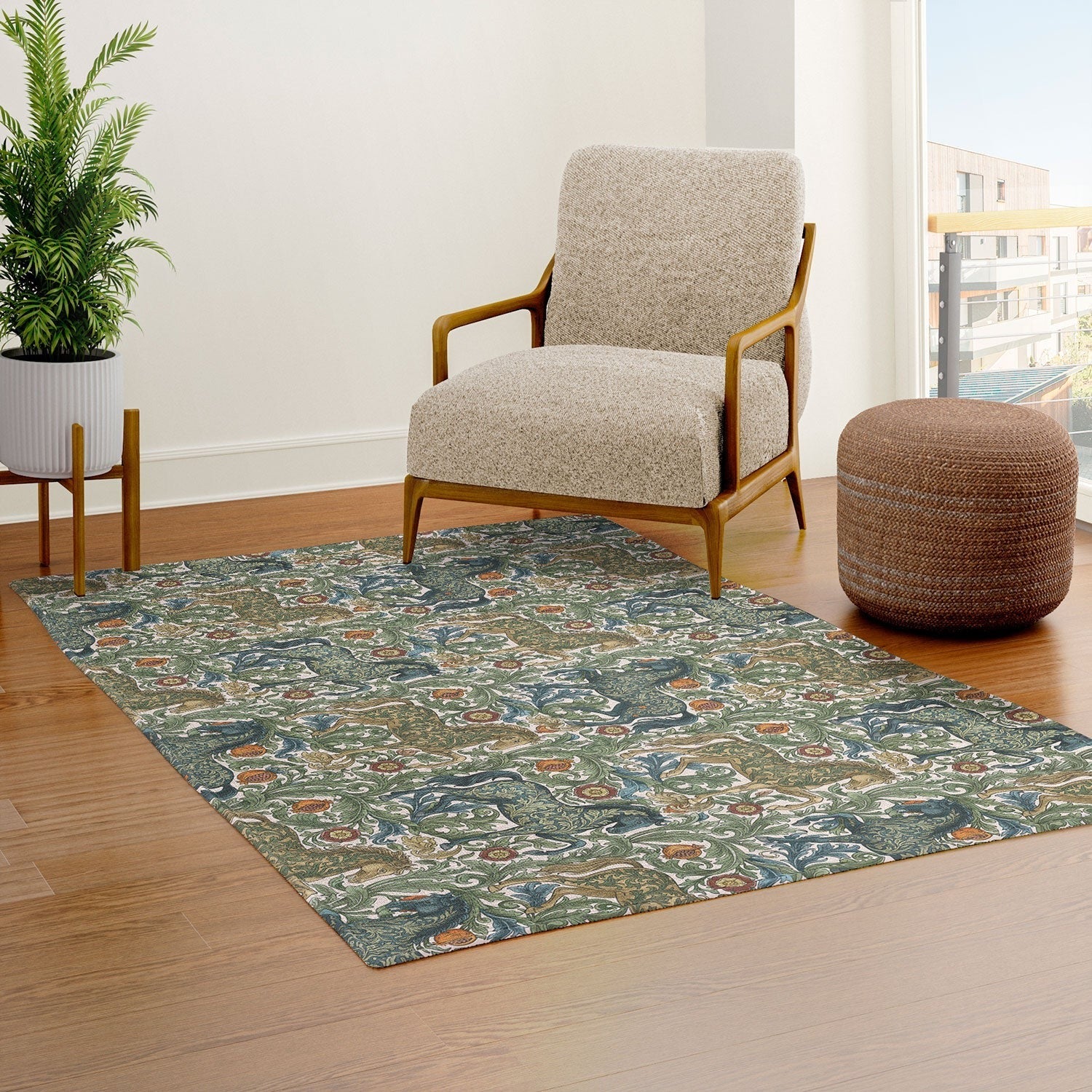 Marta Barragan Camarasa Renaissance Horse Garden Area Rug