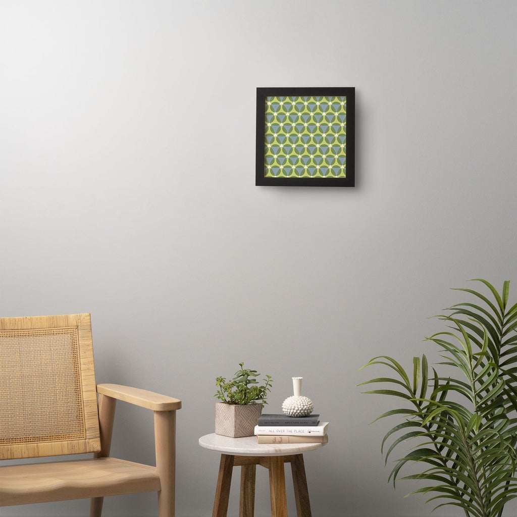 Marta Barragan Camarasa Stylish Retro Circle Framed Wall Art