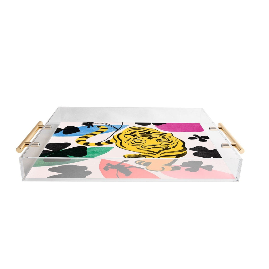 Garima Dhawan wild 3 Acrylic Tray