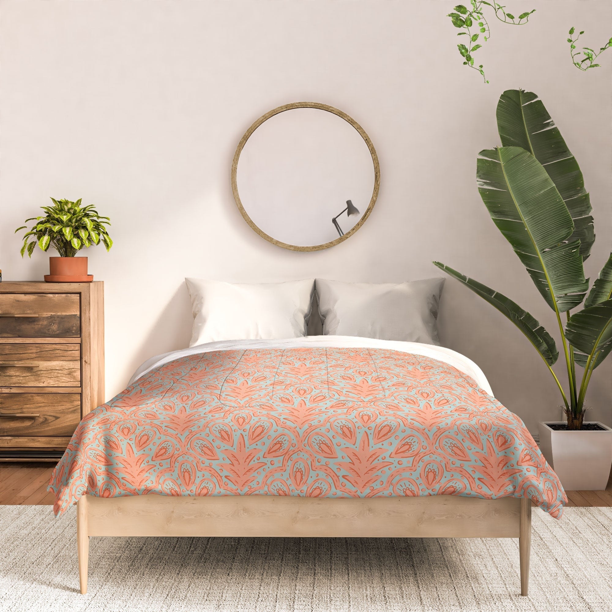 CoastL Studio Palm Scallop Comforter