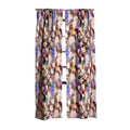 Ninola Design Botanic Retreat Ombre Abstract Watercolor Flowers Pink gold Blackout Non Repeat