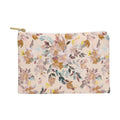 Ninola Design Botanic Retreat Floral Oleander Whimsical Soft Pink Pouch