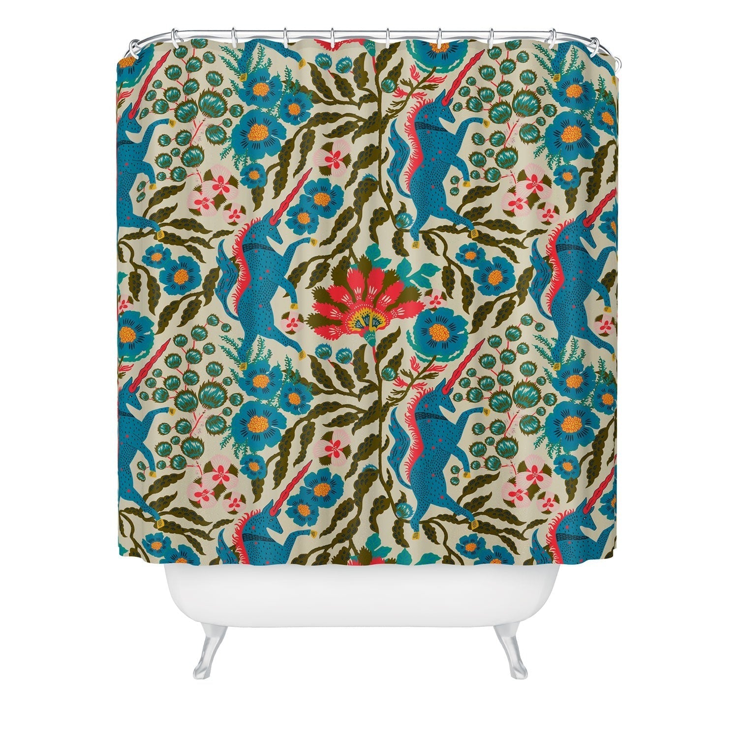 Holli Zollinger JOONIE LUNA UNI Shower Curtain