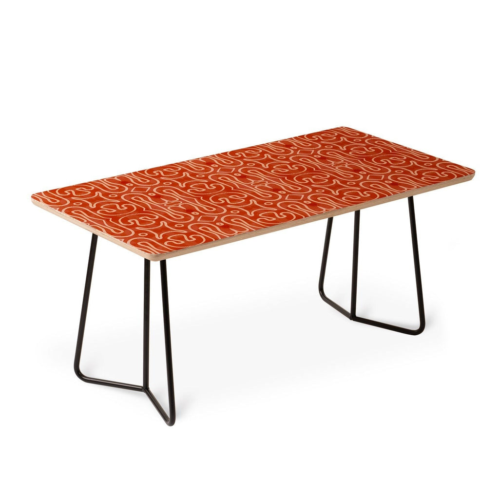 Mirimo Venexiana Burnt Orange Coffee Table
