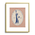 DENY Designs Life Liberty Metal Framed Art Print