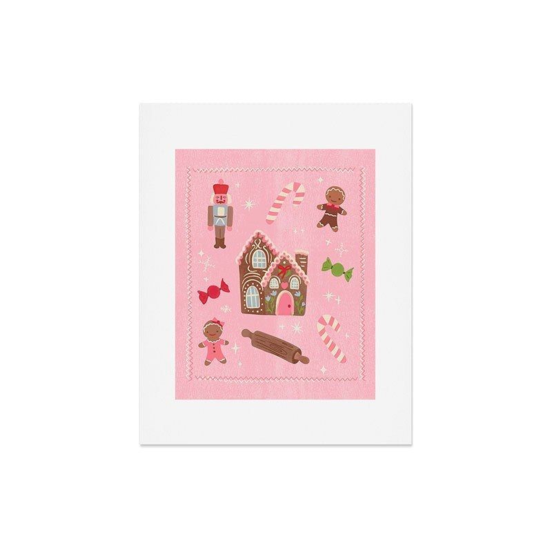 carriecantwell Sweet Christmas Holidays Art Print