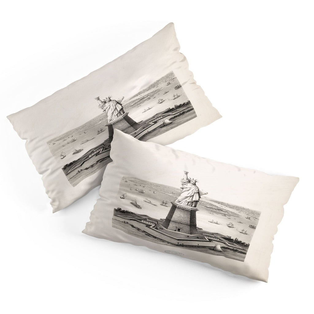 DENY Designs Vintage Lady Liberty Pillow Shams