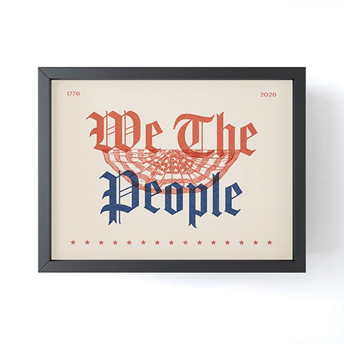 DENY Designs We The People ii Framed Mini Art Print