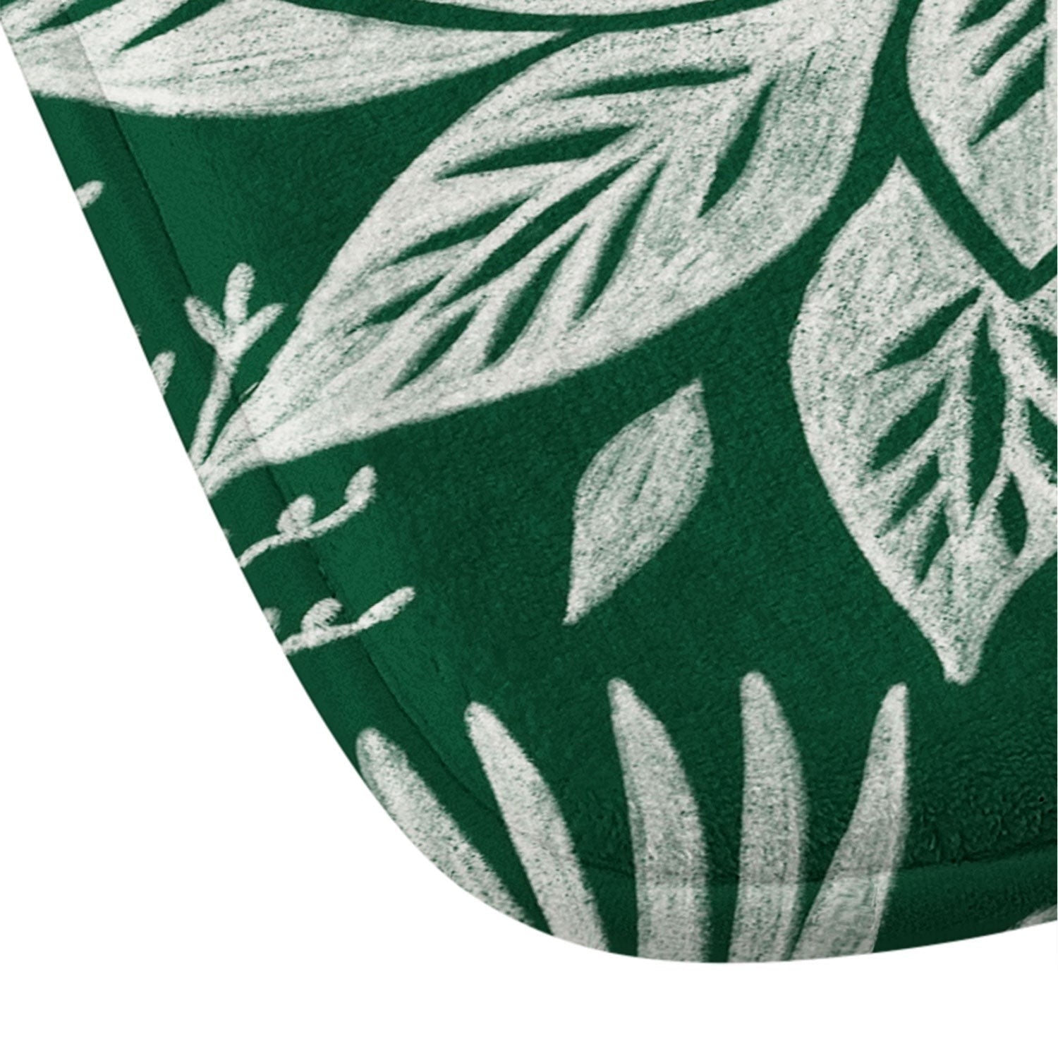 Pimlada Phuapradit Christmas Poinsettia Memory Foam Bath Mat
