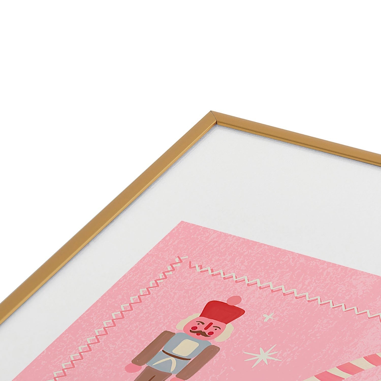 carriecantwell Sweet Christmas Holidays Metal Framed Art Print