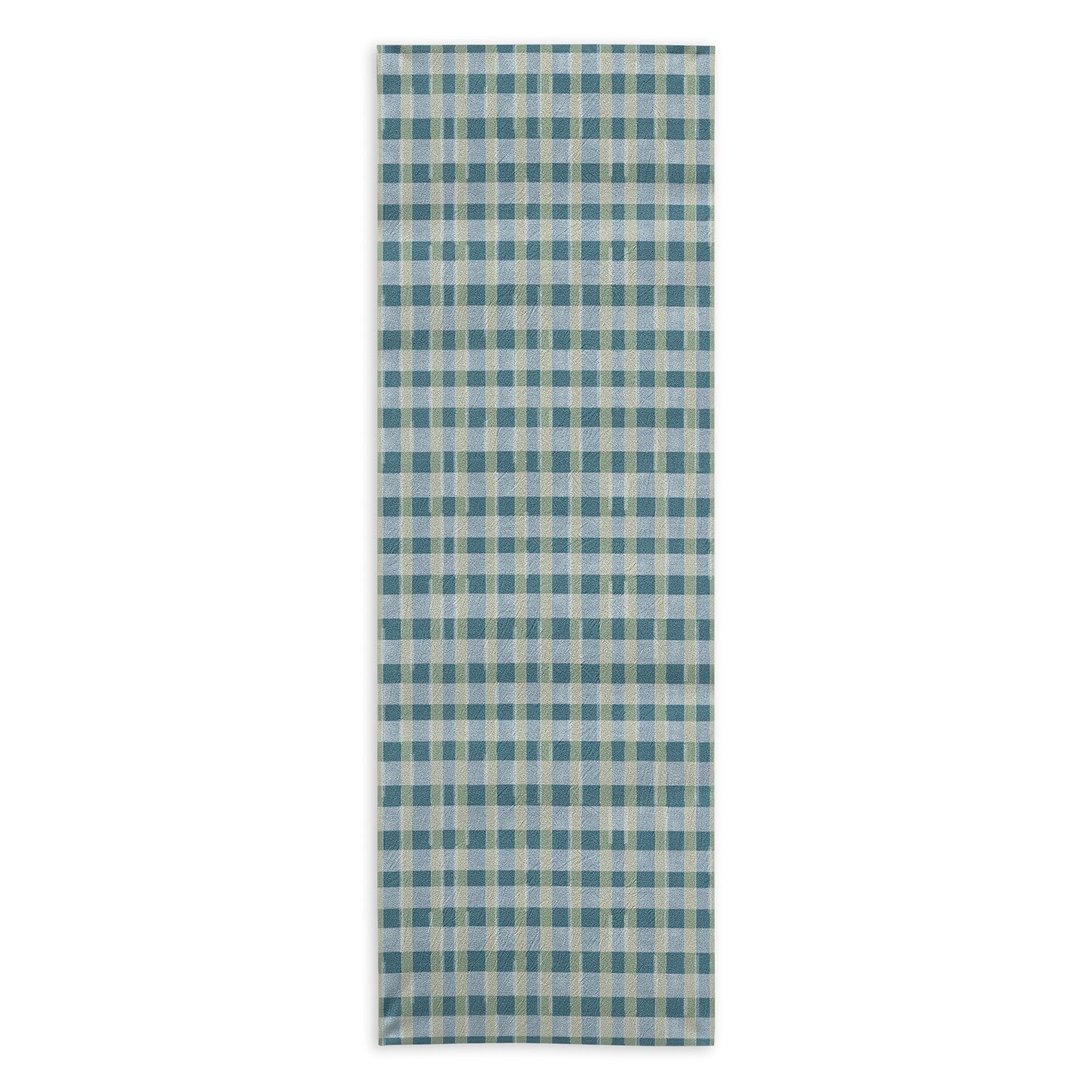 Marta Barragan Camarasa Country Style Checks Yoga Towel