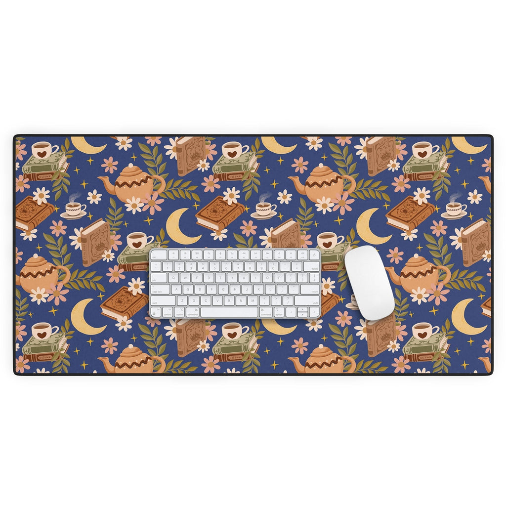 Avenie Moonlit Reading Nook II Desk Mat