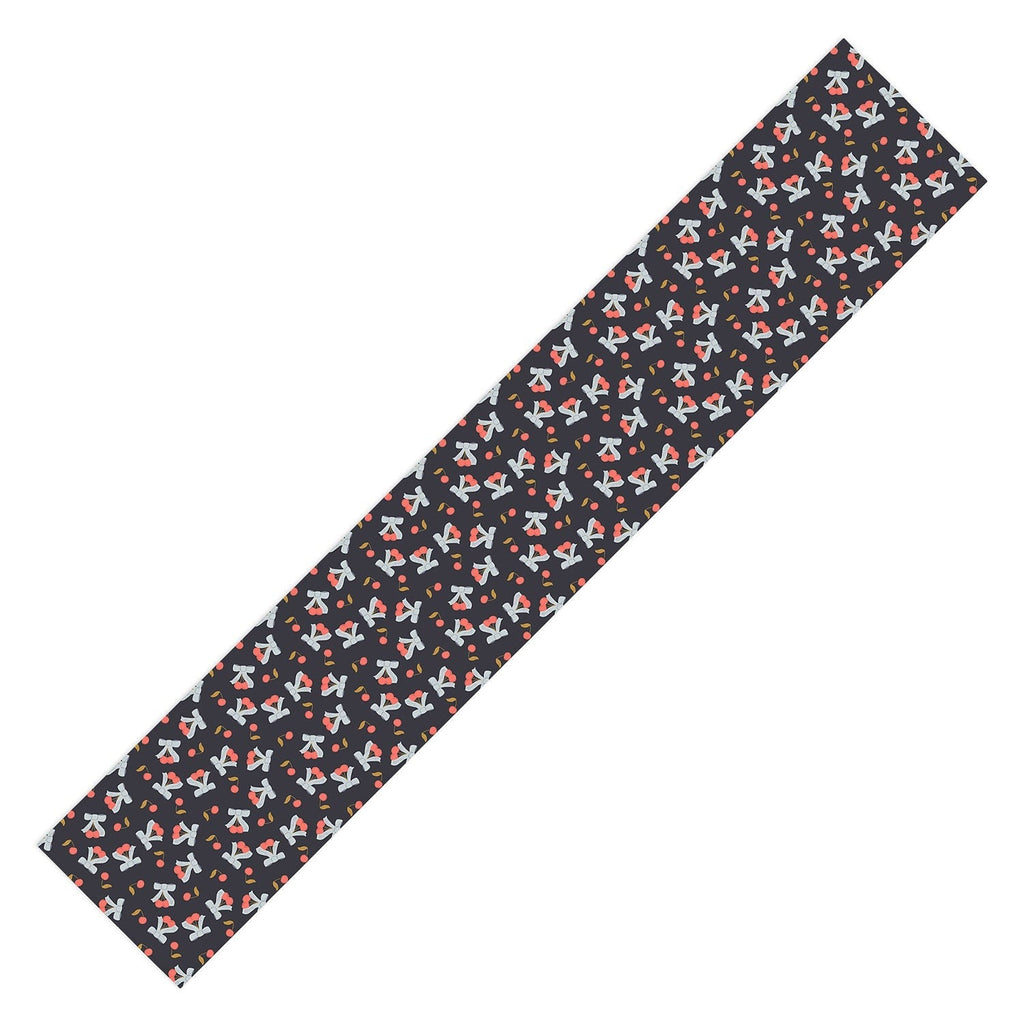 Jennifer Labre Cherries and Bows Table Runner