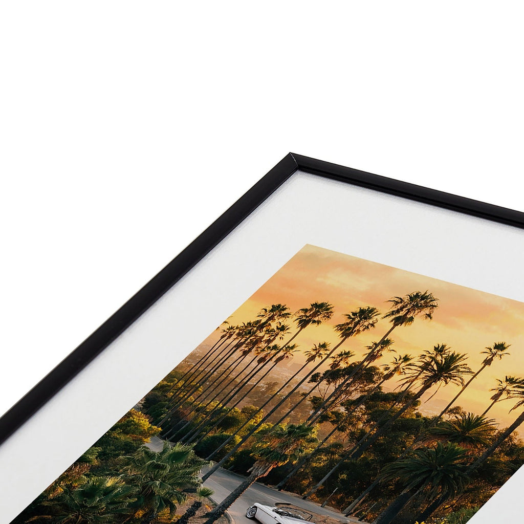Gal Design Sunset Blvd Metal Framed Art Print