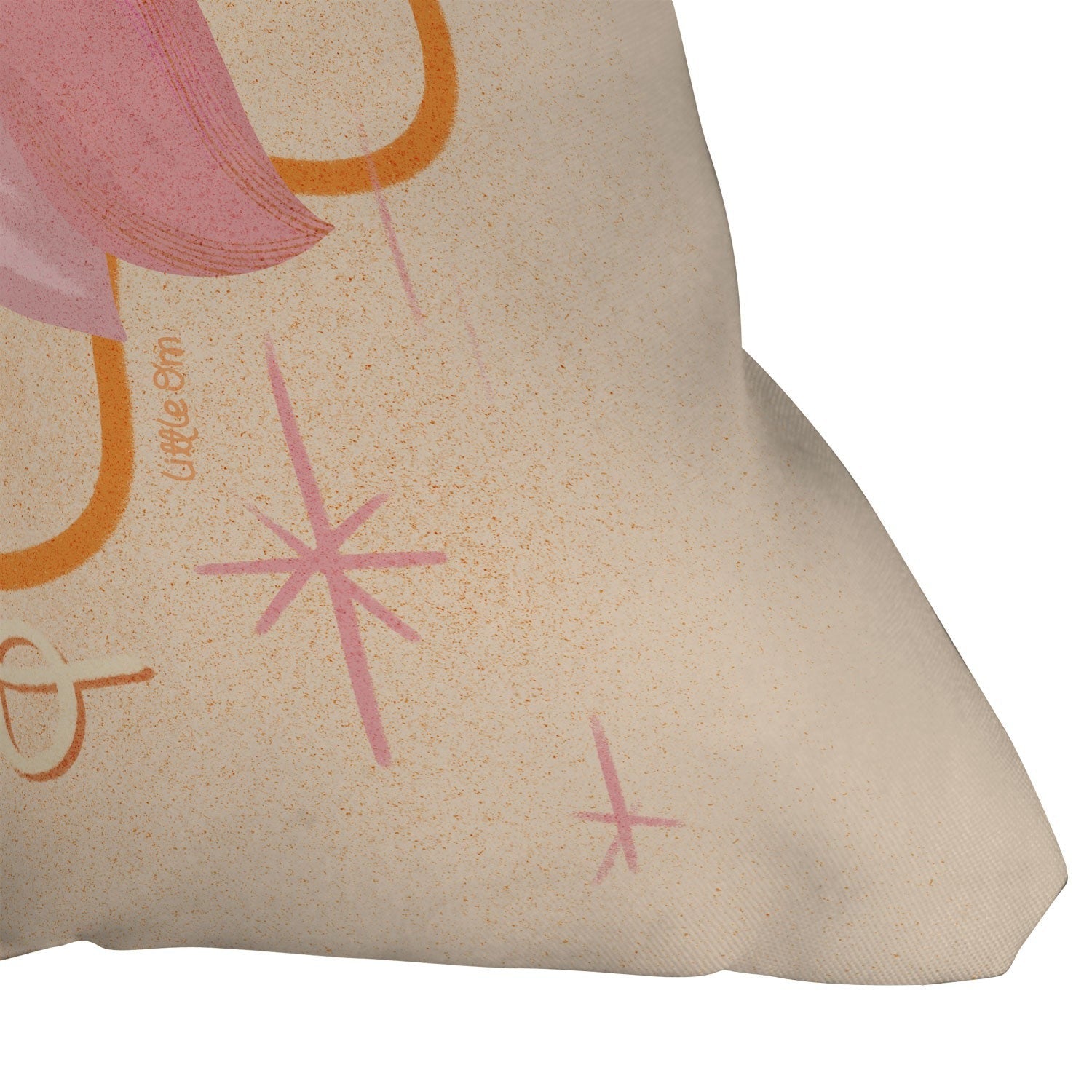 Little Om Zodiac Signs Leo Outdoor Throw Pillow