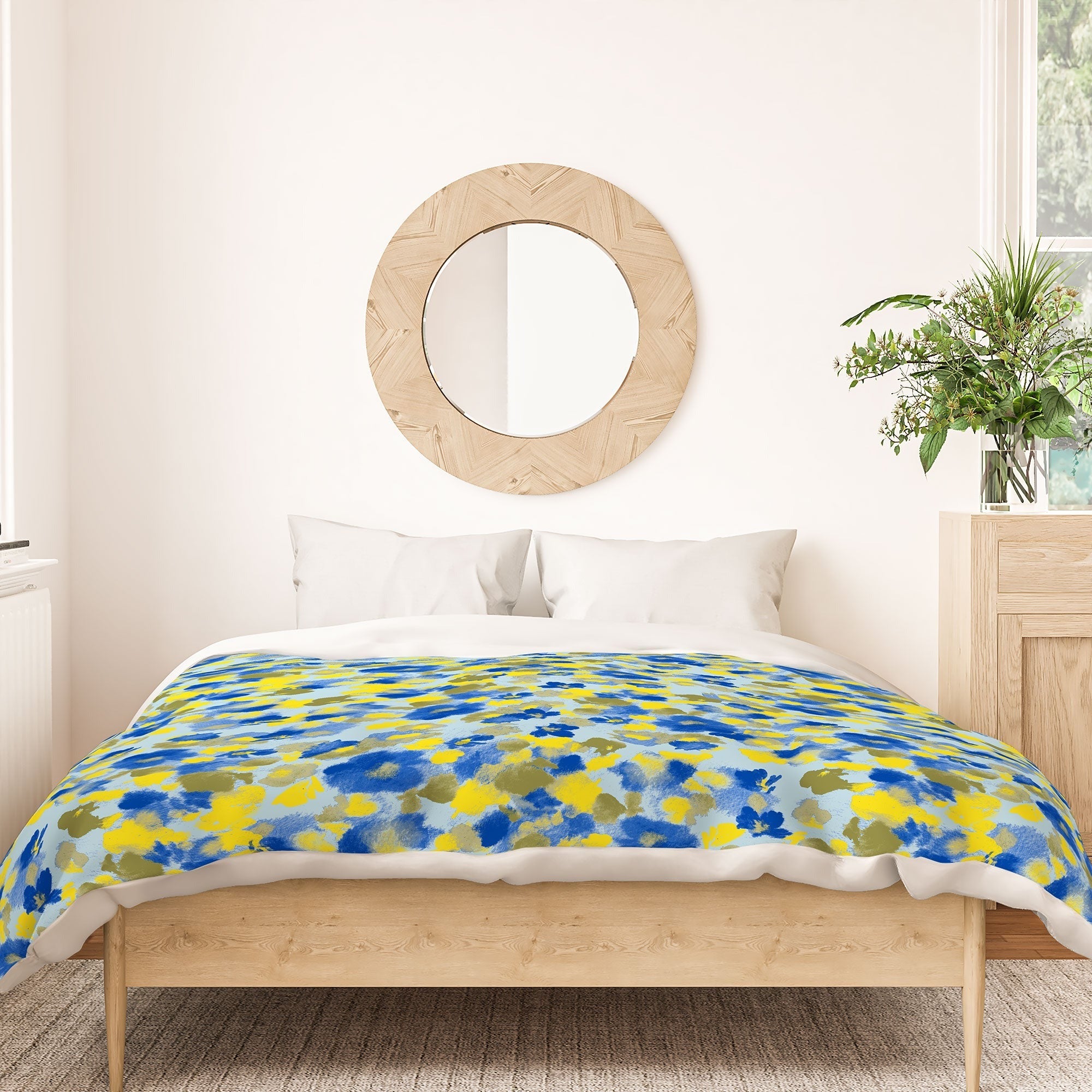 Gabriela Fuente Day Dreaming Watercolor Duvet Cover