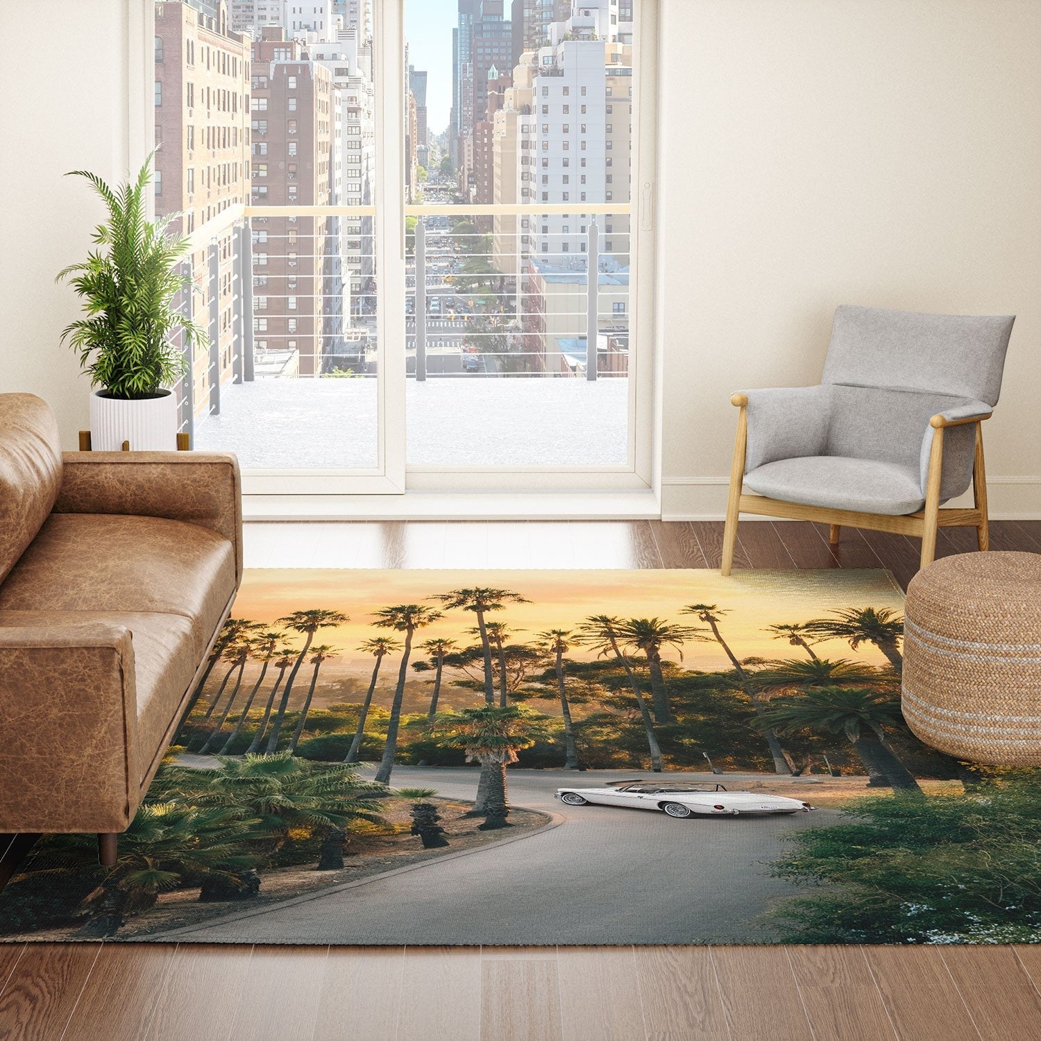 Gal Design Sunset Blvd Area Rug
