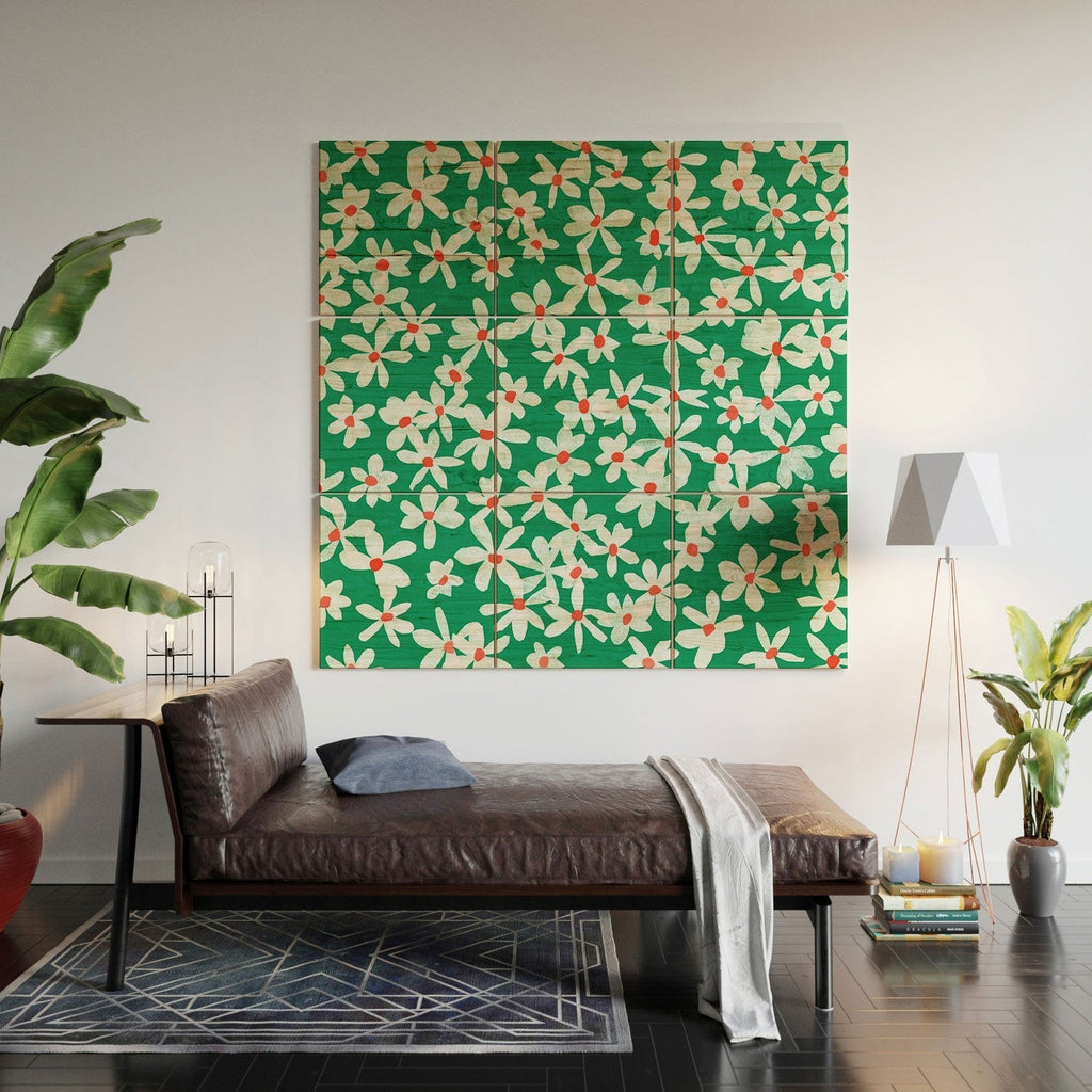 Garima Dhawan wildflowers 15 Wood Wall Mural