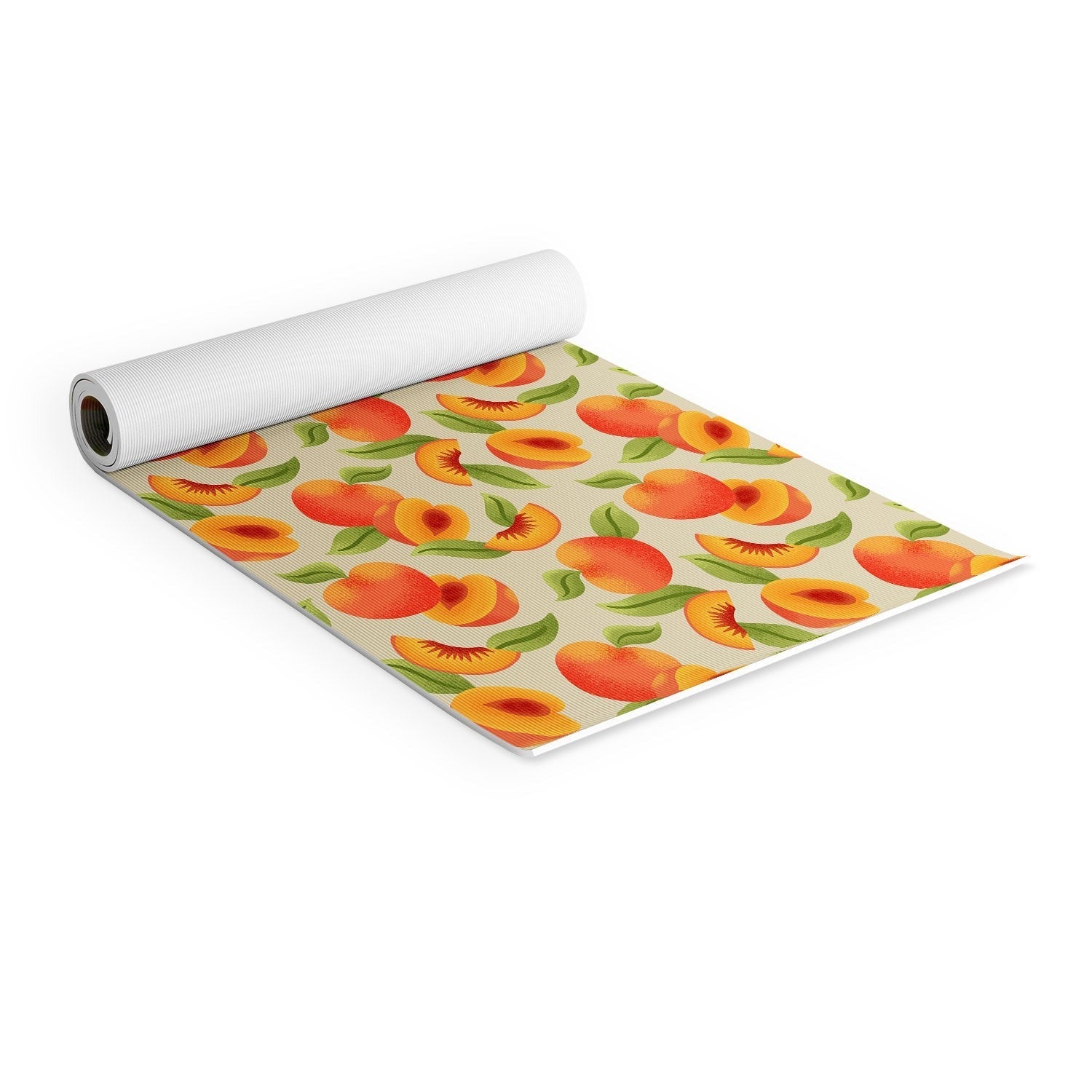 Jessica Molina Peach Pattern Yoga Mat