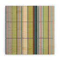 Marta Barragan Camarasa Colorful Stripe Delight Wood Wall Mural