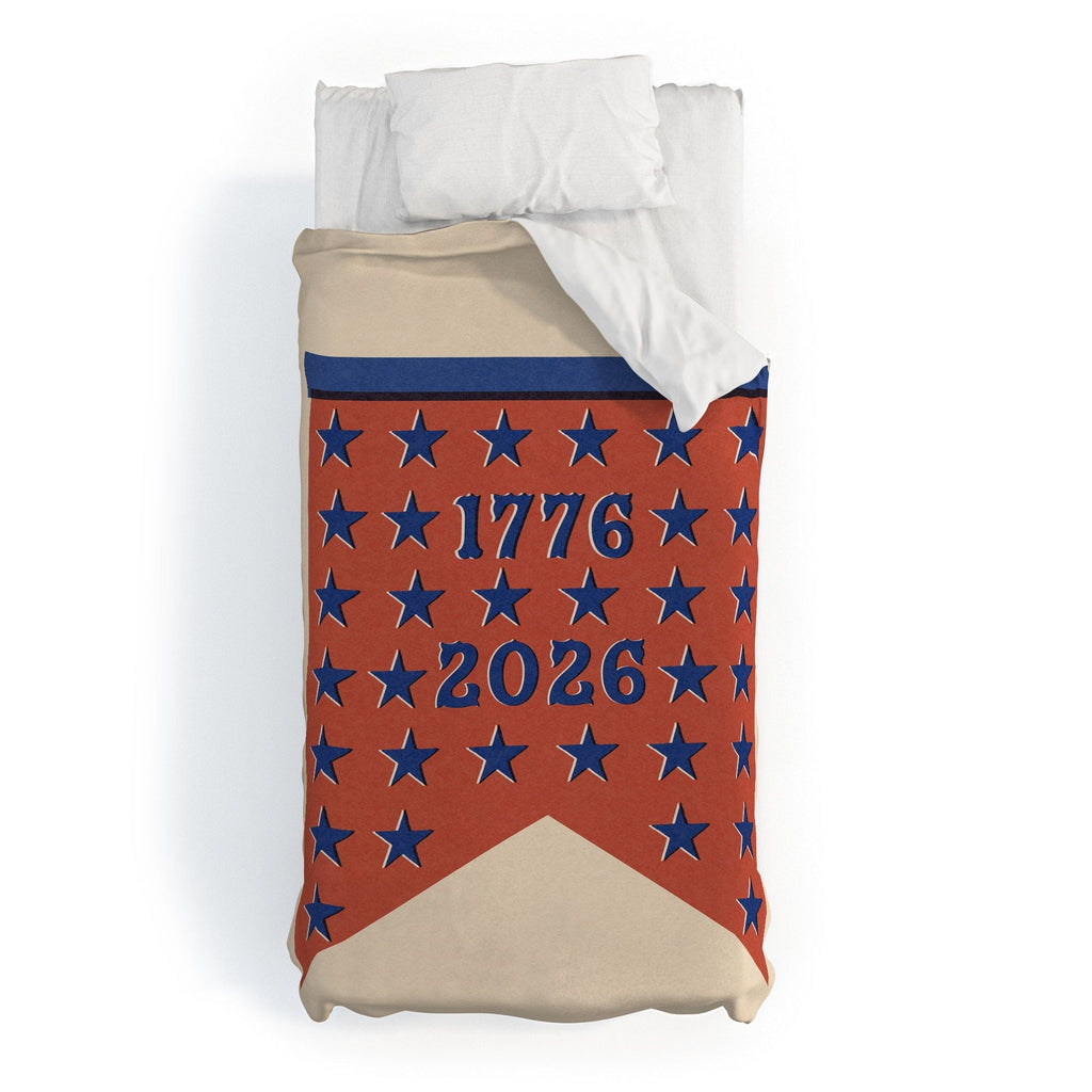 DENY Designs Star Banner Duvet Cover