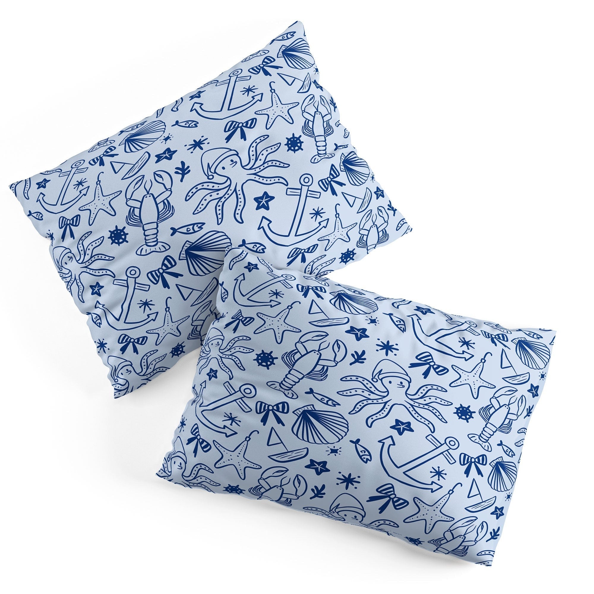 Design by Spark Marine Christmas Holiday Pillow Shams