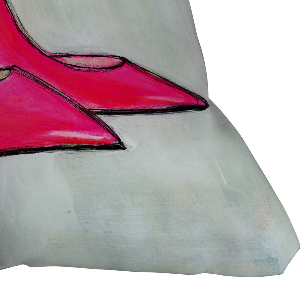 Sophia Buddenhagen Neon Walk Outdoor Throw Pillow