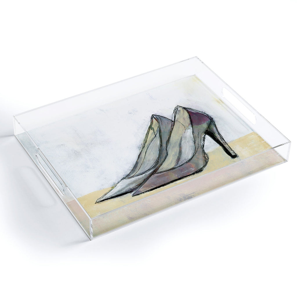 Sophia Buddenhagen Grey Stiletto Acrylic Tray