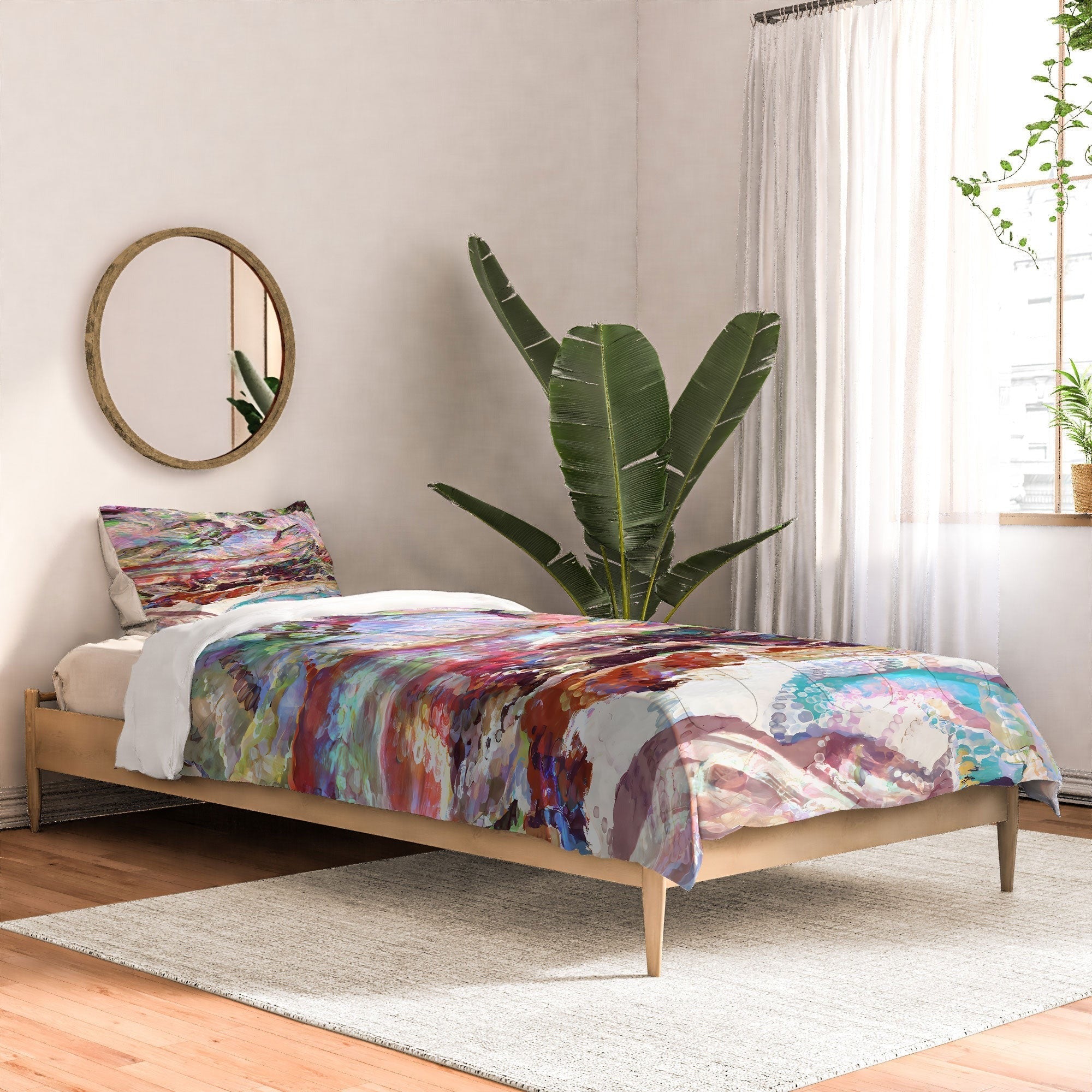 83 Oranges Sequin Haze Comforter