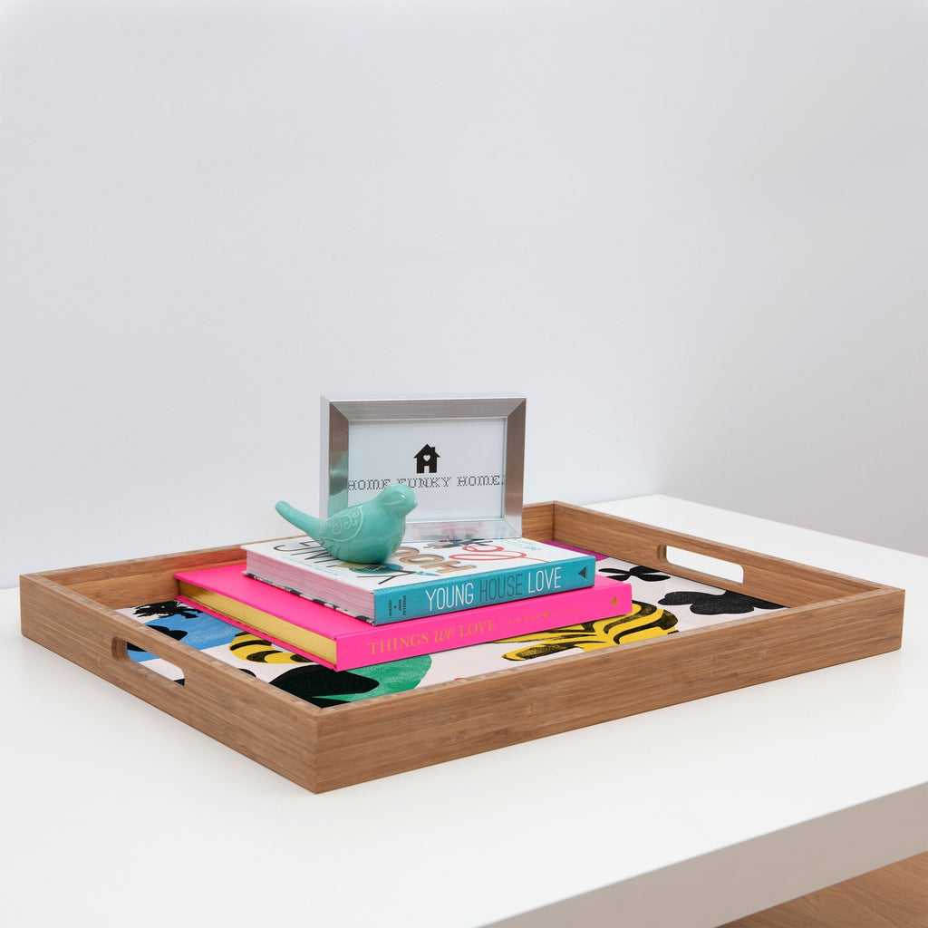 Garima Dhawan wild 3 Rectangular Tray