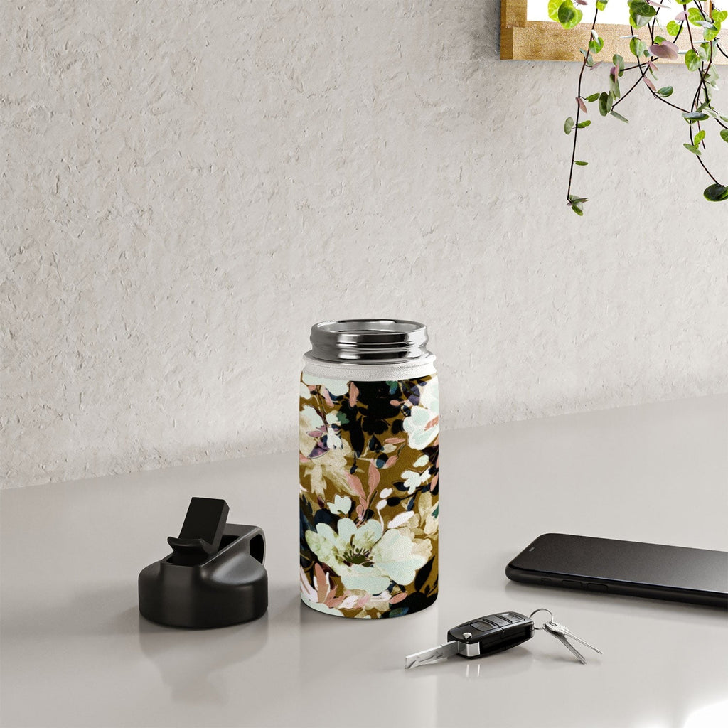 Marta Barragan Camarasa Romantic Floral Fusion Water Bottle