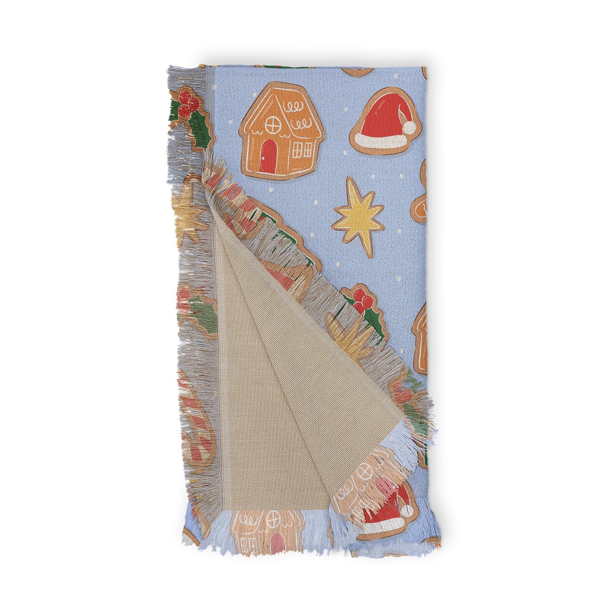 Love_Ryming Christmas Cookies Throw Blanket